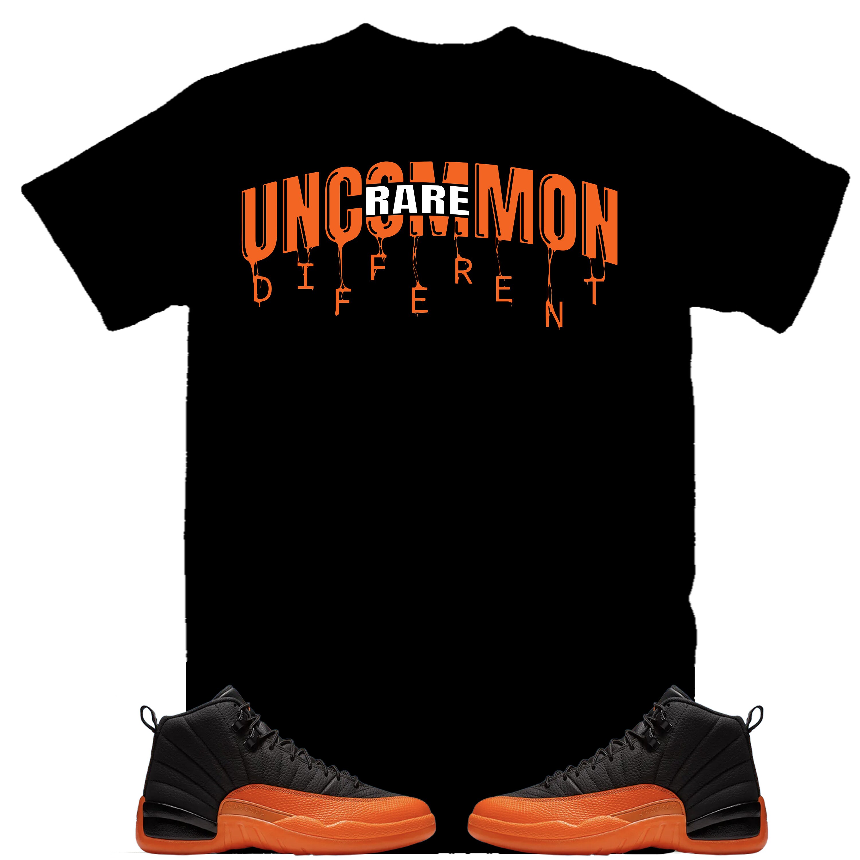 Black jordan 12 shirt online