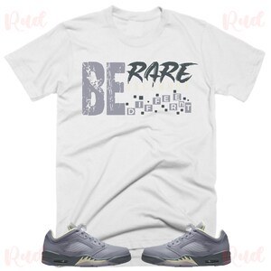 Be RUD Shirt to Match Jordan Retro 5 Indigo Haze, Retro 5 Indigo Haze Shirt