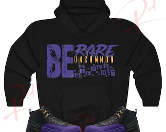 Be RUD Hoodie to Match Retro 12 Field Purple Taxi, Jordan 12 Field Purple Taxi Hoodie, Retro 12 Field Purple Taxi Sneaker Hoodie