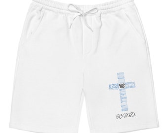 Blessed Shorts to Match Jordan 1 Bleached Denim, Retro 1 Bleached Denim Shorts, Bleached Denim 1s Sneaker Shorts