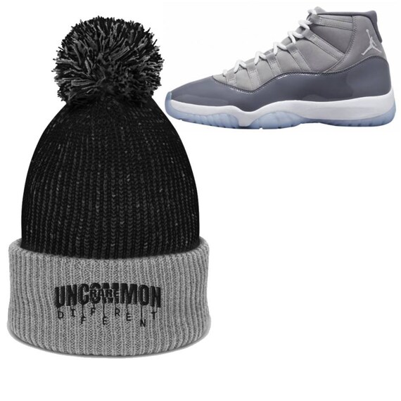 R.U.D. Gorro a juego con Jordan 11 Cool Grey Etsy Mexico