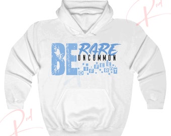 BE RUD Hoodie to Match Jordan 1 Bleached Denim, Retro 1 Bleached Denim Hoodie, Bleached Denim 1s Sneaker Hoodie