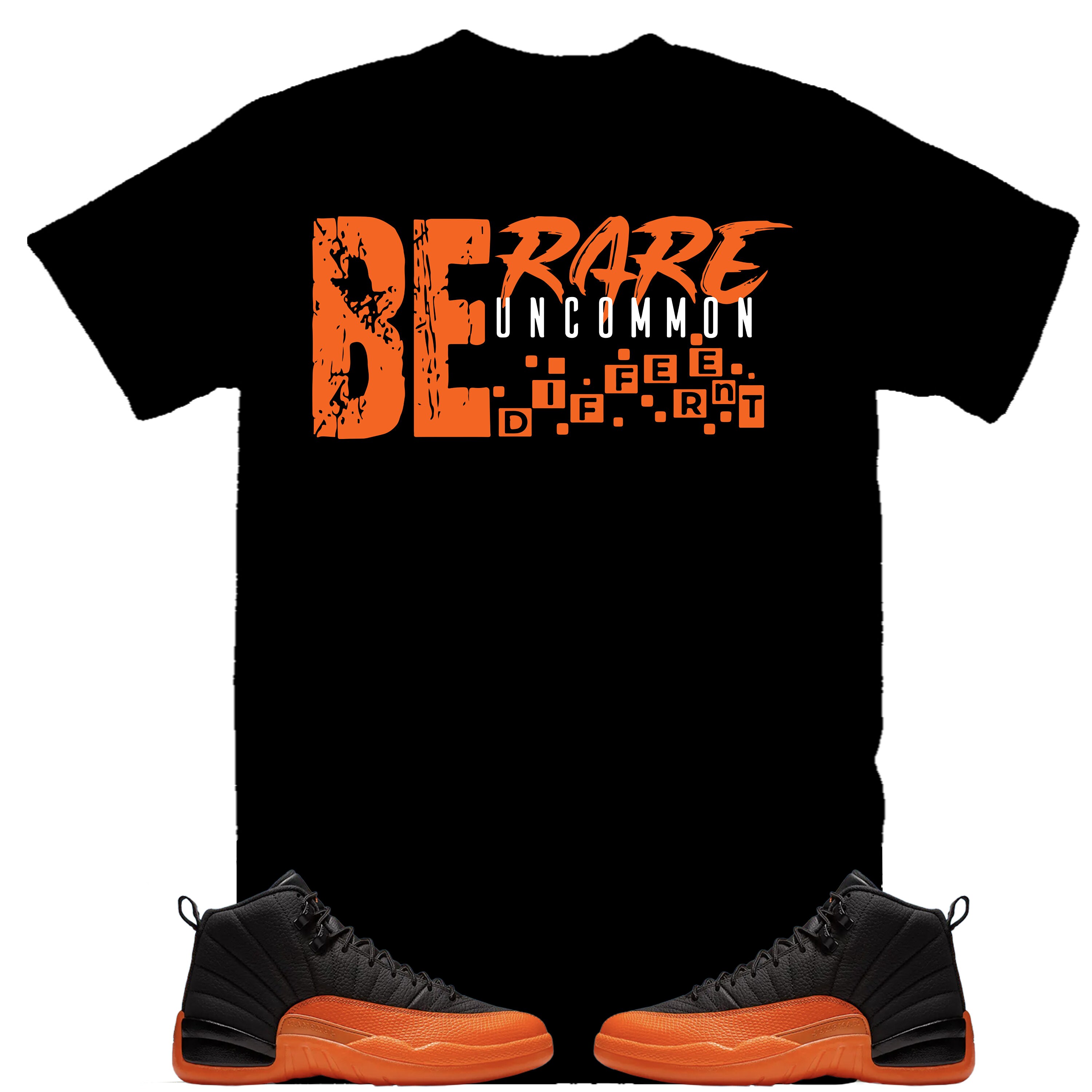 black and orange 12's