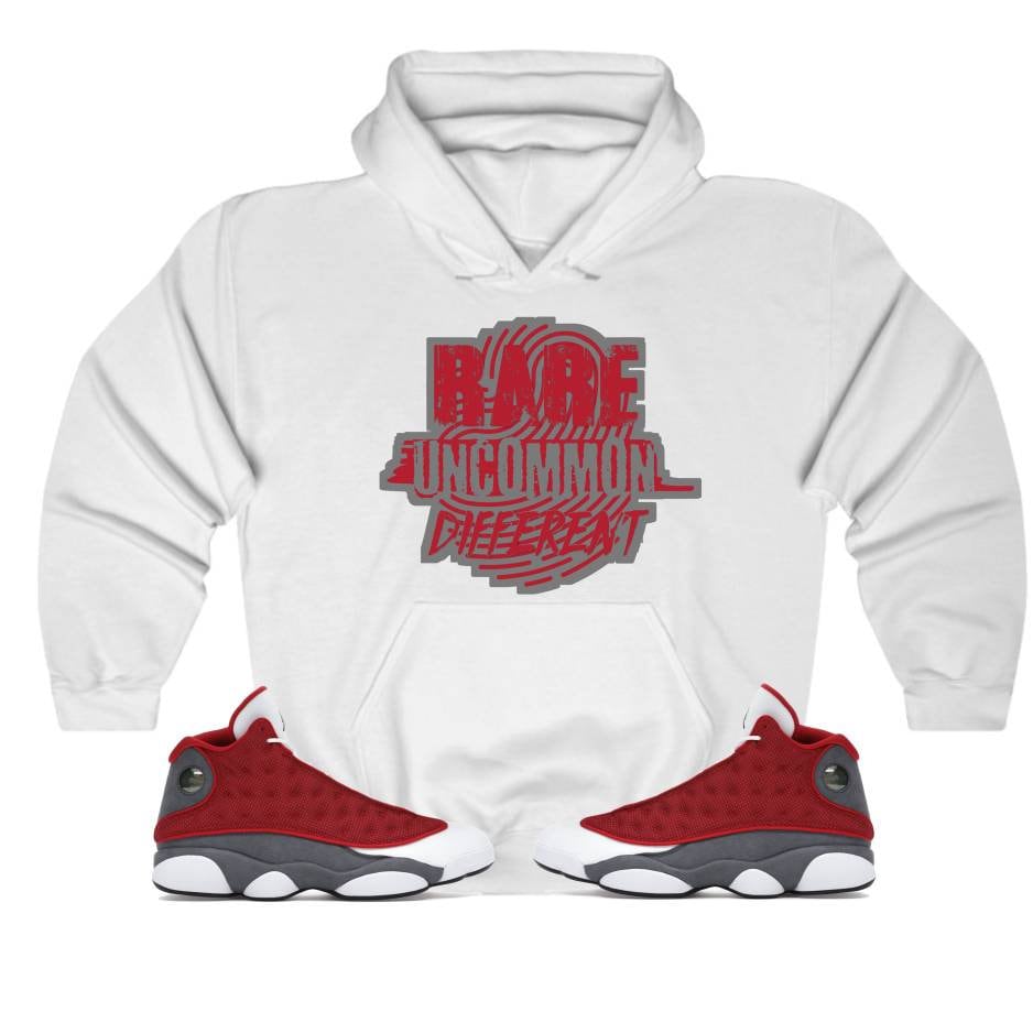 Jordan Retro 13 Flint Red Hoodie Rare Uncommon Different | Etsy