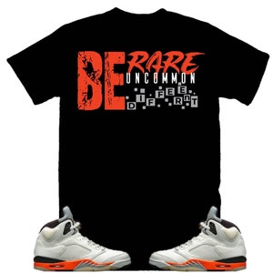 jordan 5 orange blaze shirt