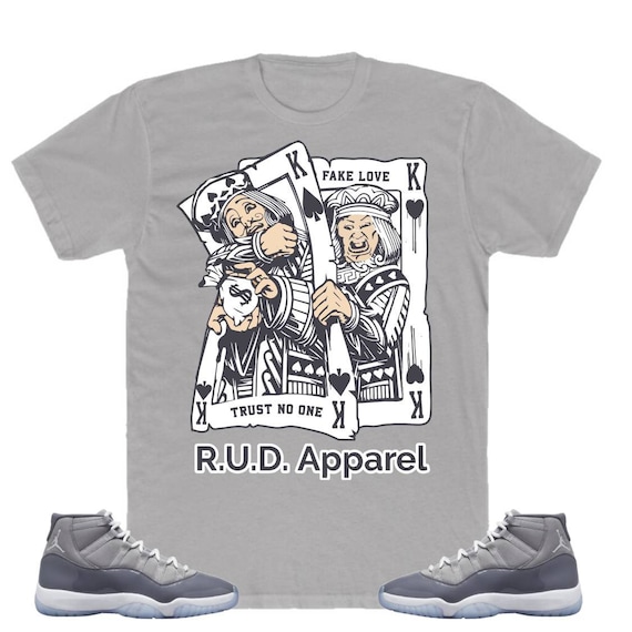 Fake Love Shirt to Match Retro 11 Cool 