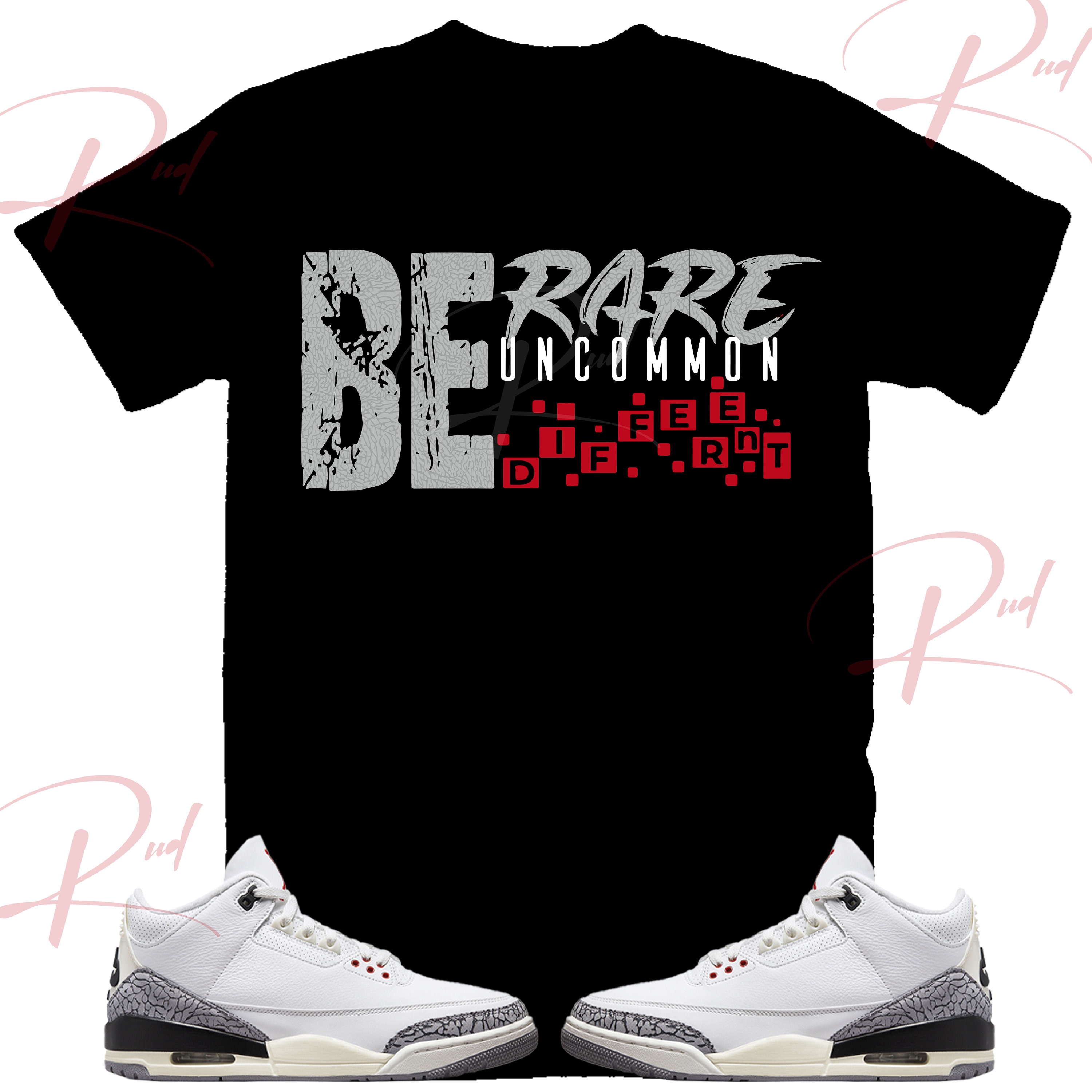 Jordan 3 Cement Reimagined Shirt Etsy