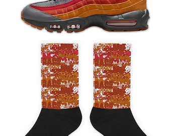 Socks to match Air Max 95 Atlanta, Air Max 95 Atlanta Sneaker Socks