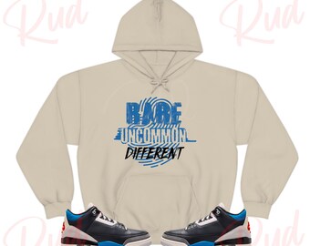 jordan 3 true blue hoodie