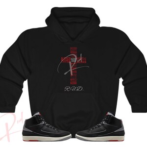 Jordan black cement hoodie shop