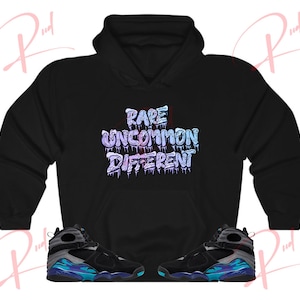 Rud New Drip Hoodie to Match Jordan 8 Aqua, Retro 8 Aqua Hoodie, Aqua 8s Sneaker Hoodie