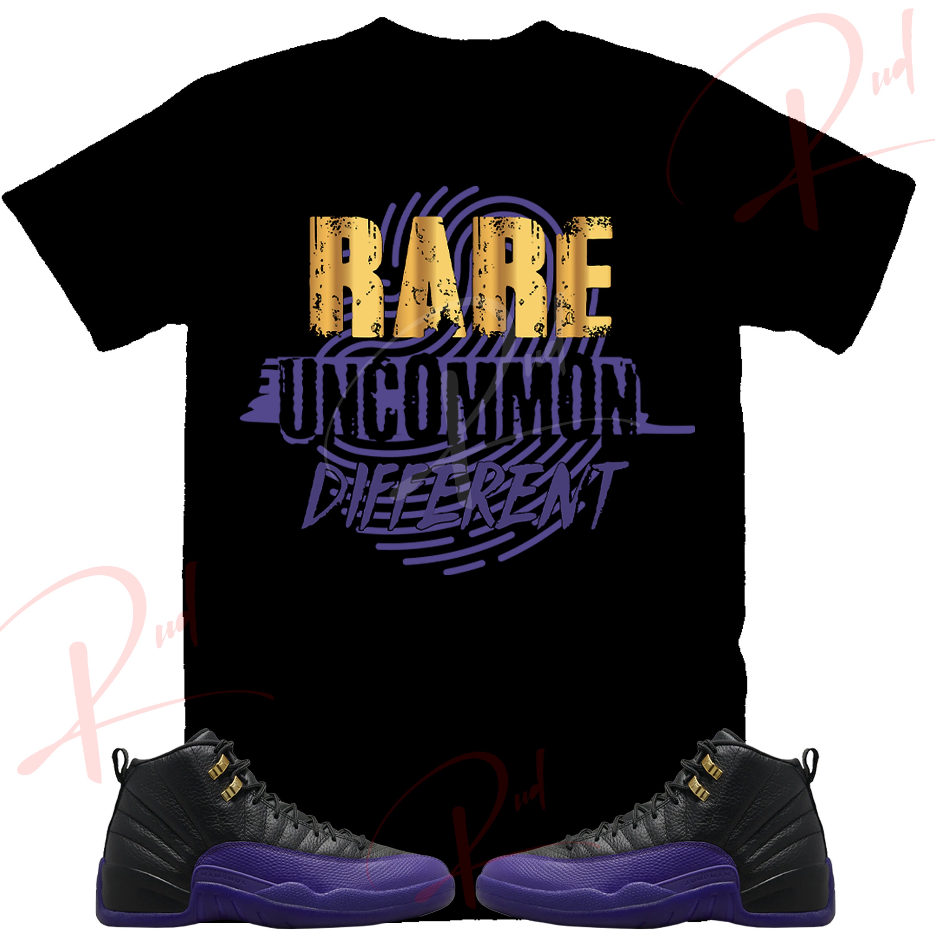 shirts to go with black and purple 12s