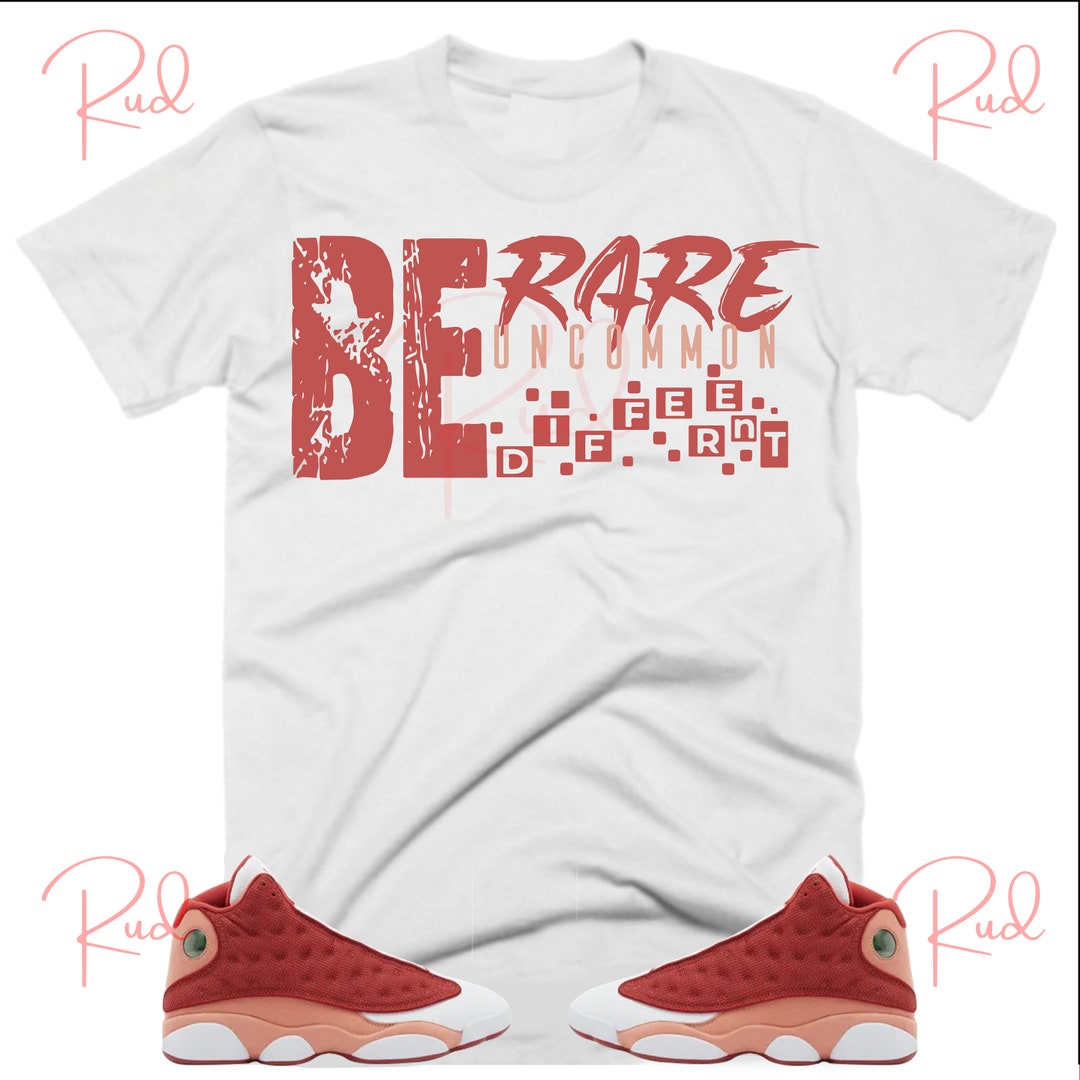 Be RUD Shirt to Match Retro 13 Dune Red, Jordan