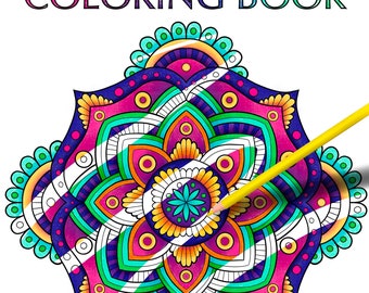 Libro para colorear mandalas para adultos