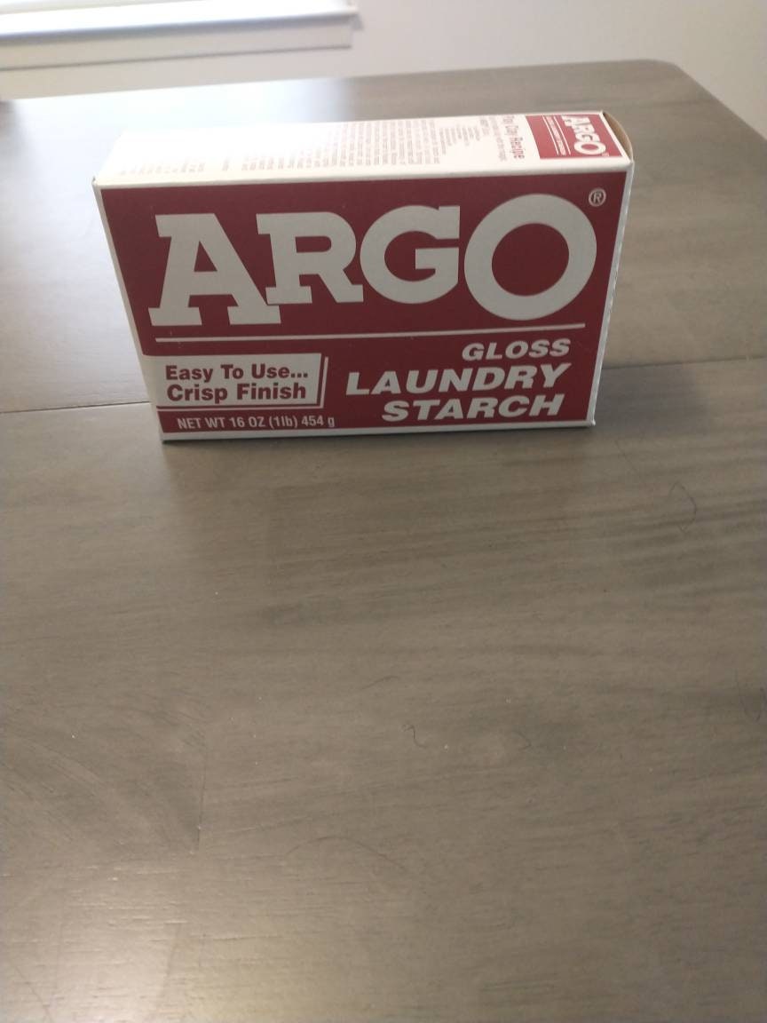 Argo Laundry Starch Etsy