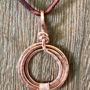 Leather Cord Necklace - Etsy