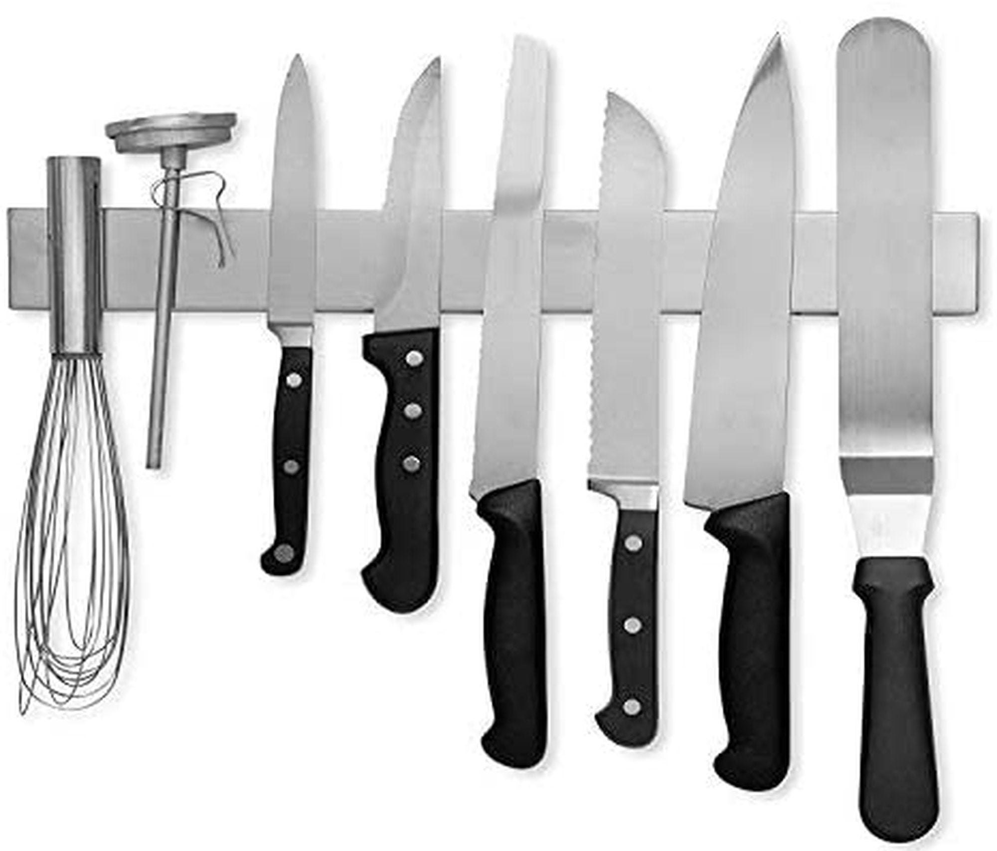 Barra de cuchillo magnético de acero inoxidable de 16 pulgadas | Etsy