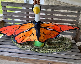 Butterfly goose outfit