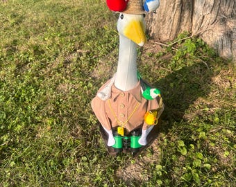 Bird watcher goose outfit