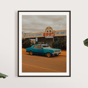 Australian Outback | Coober Pedy Opal Town Car | Travel Photography Fine Art Wall Print | Free UK delivery