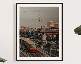 Berlin City Travel Photography Fine Art Wall Print | Free UK delivery