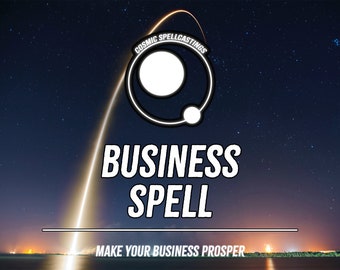 Business Spell -- Black Magic Spell For Success, Prosperity, Abundance, Financial Freedom, Money, Career, Wealth