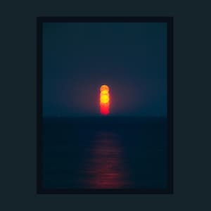 blood moon print