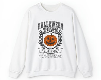 Halloween Town Crewneck - Halloween Tee - Fall Shirt - Pumpkin Tshirt