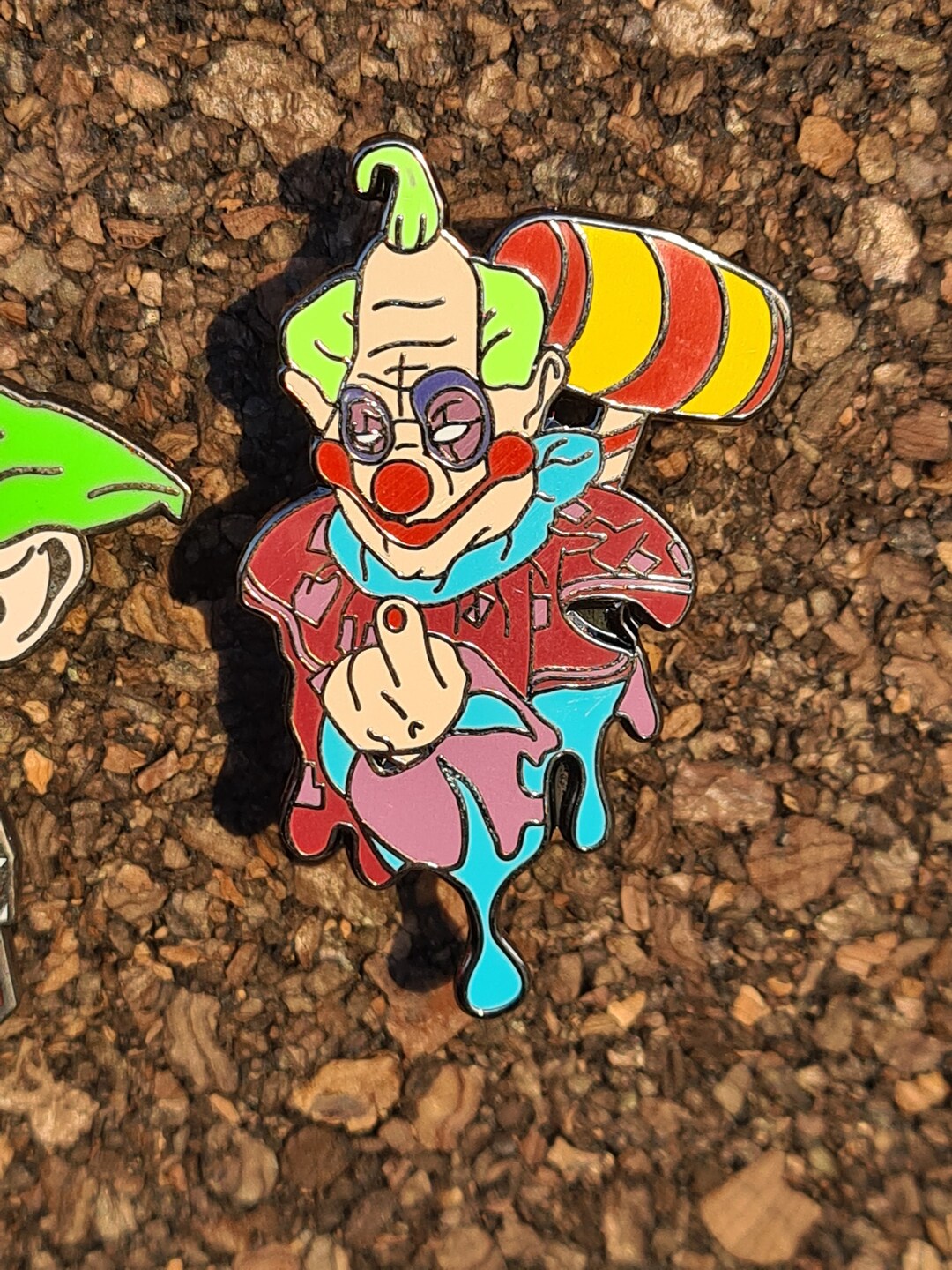 Killer Klowns From Outer Space 1988 calling All Klowns Horror Enamel ...