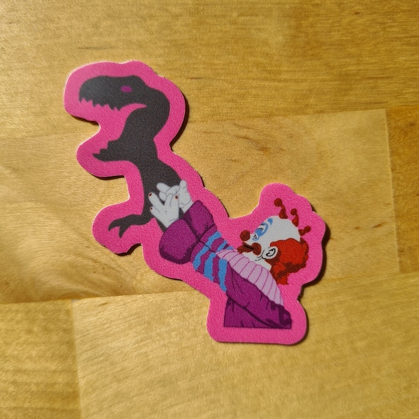 Killer Klowns de l'espace extra-atmosphérique (1988) "Shadow Puppets" Horror Premium Sticker