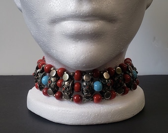 Vintage Boho Middle Eastern Choker