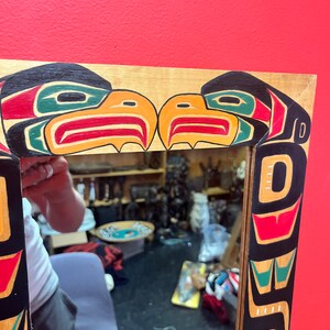 Stunning 15 X 12 Inch Indigenous First Nations Pacific Northwest Coast ...