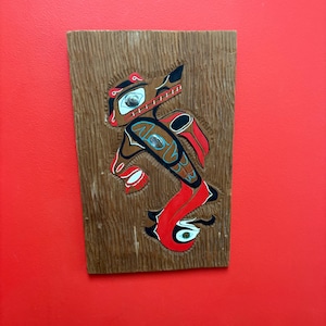 Beautiful 16 x 10 dancing transformation plaque  with abalone — Wonderful detail and imagery — wow