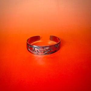 Asian untested Silver Cuff Bracelet – 2.75 inches