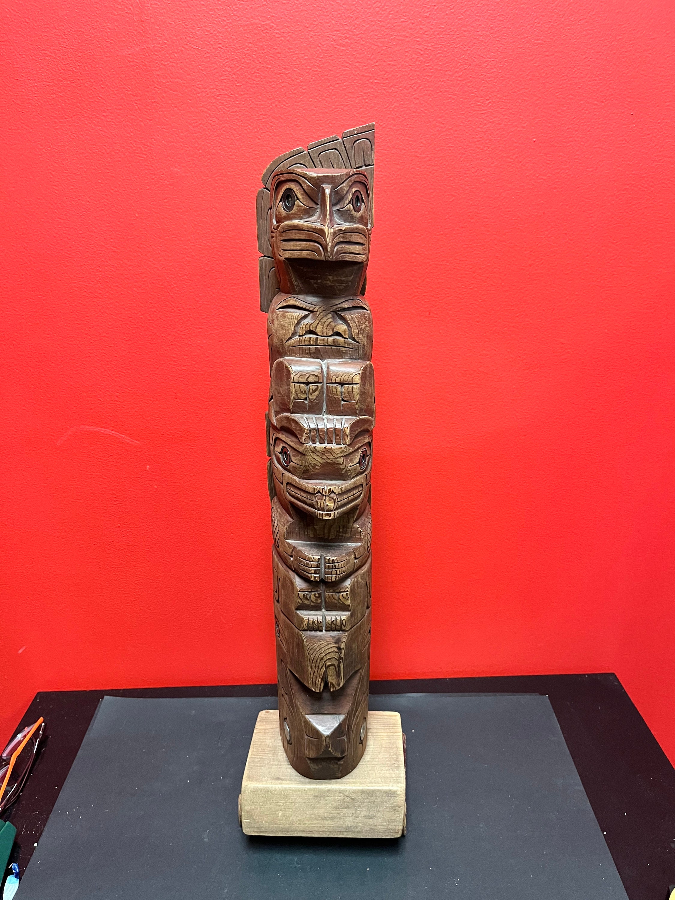 14 X 24 Inches Tall Indigenous First Nations Pacific
