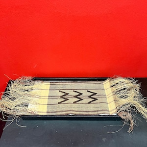 Museum quality 2 foot long antique Navajo woven textile  - 7 inches across — stunning condition and a true collector  piece