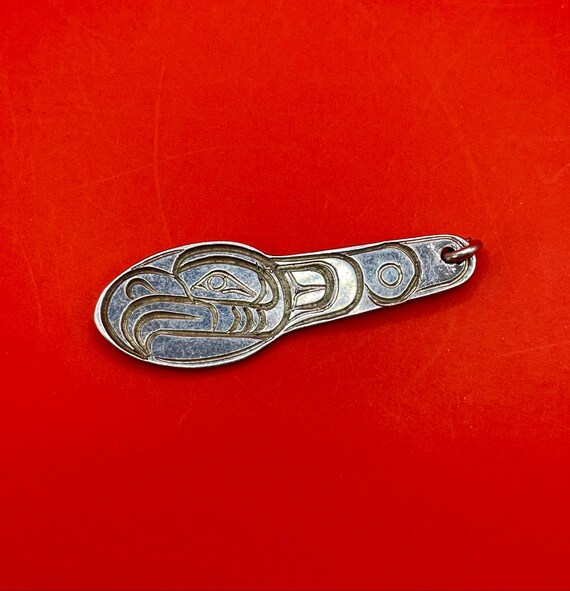 Indigenous First Nations Sterling Silver Earring,… - image 6