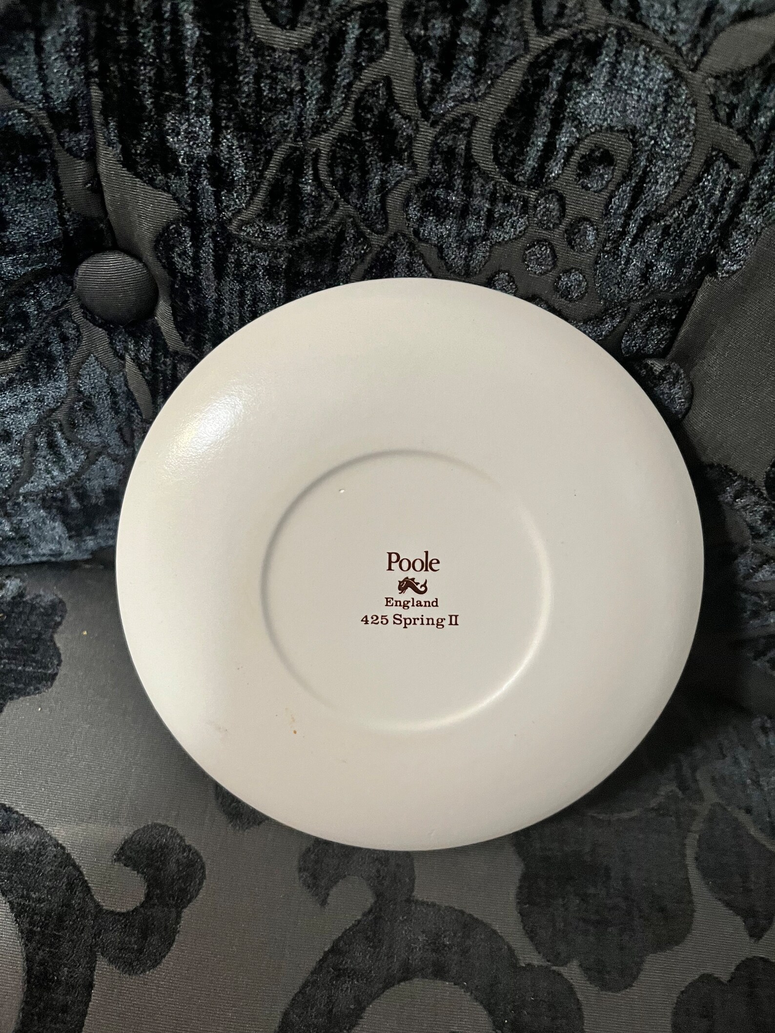 6 Inch Poole Plate Unusual Style Mint Condition Etsy Canada