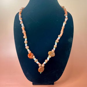 28 inch Venetian Glass Bead Necklace