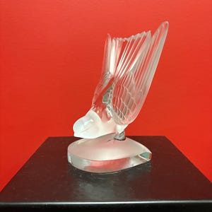 Atemberaubende antike Lalique France Vogelstatue — sehr guter Zustand — 15 cm hoch — wow - B
