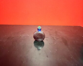 驚くほど珍しい中国の北京ガラスのアンティーク嗅ぎタバコ瓶