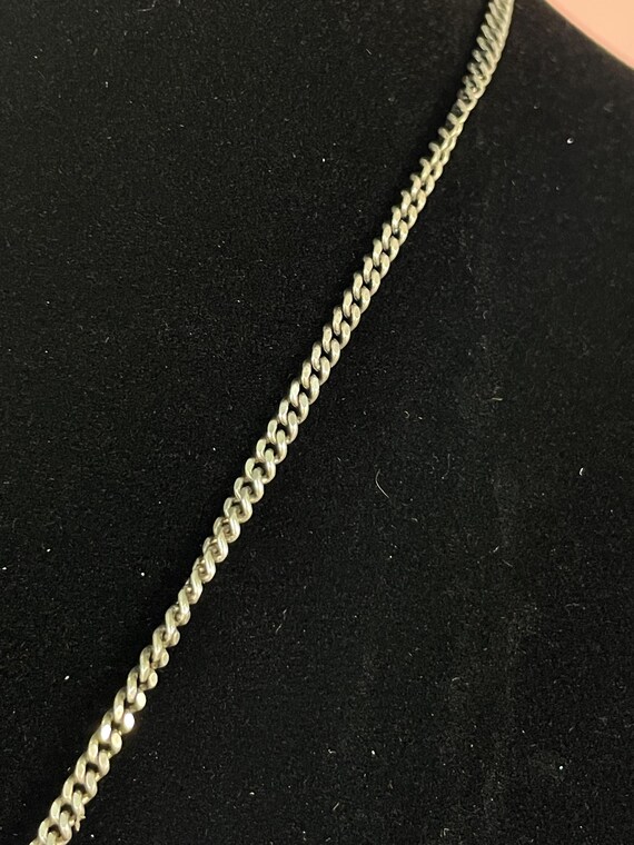 Indigenous First Nations silver and shell necklac… - image 4