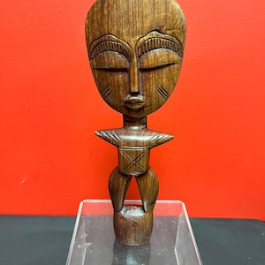 Schöne Vintage afrikanische Ashanti-Statue - 12 Zoll groß