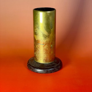 Trench Art – WW1 Bullet Vase – 5.5 inches #1
