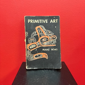Beautiful 1955 primitive art book  — pretty good condition see photos — interesting information - great gift or for reference