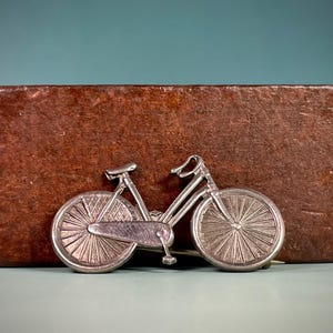 Sterlingzilveren fietsbroche