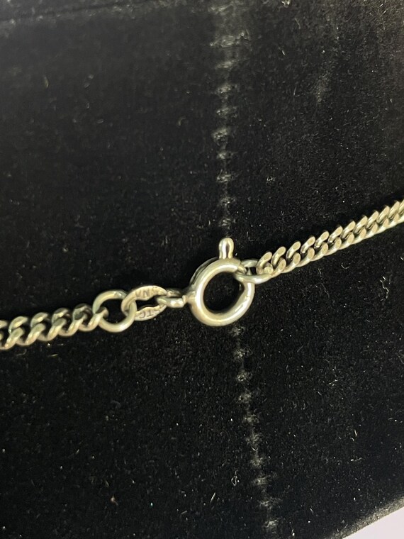 Indigenous First Nations silver and shell necklac… - image 5