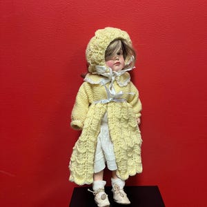 RARE Kammer & Reinhardt antique c1909 bisque KE 114 character doll— restored - wow