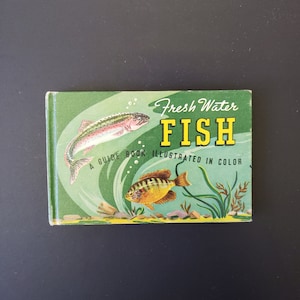 Vintage Fresh Water Fish Book