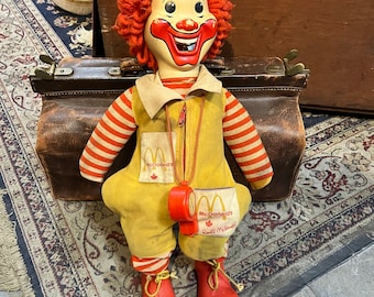 1978 ロナルド・マクドナルド人形 ハスブロ ピエロ人形 - Etsy 日本